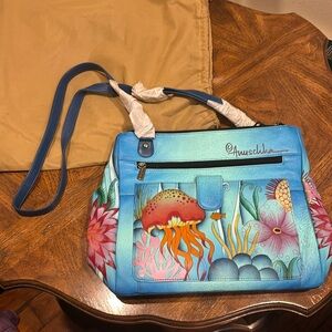 Anuschka leather sealife bag.